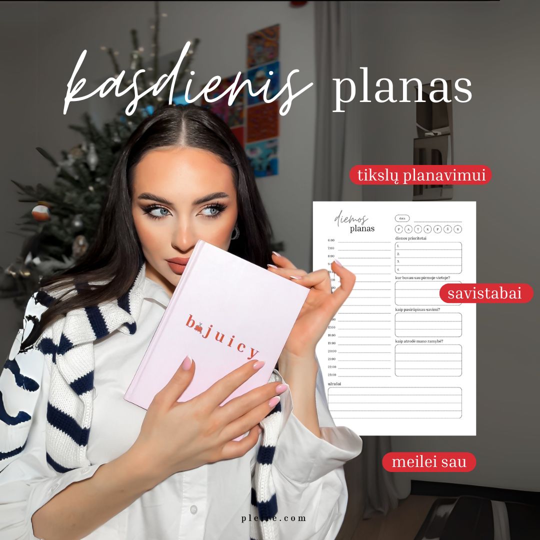 b.juicy PDF – tavo bilietas į sultingą gyvenimą!